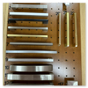 Edelstahl und Altmessing zur Auswahl