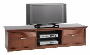 klassischer TV-Schrank, in Kirsch-Nussbaum lieferbar