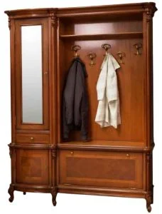 Garderobe klassisch massiv Nussbaum | ITER®