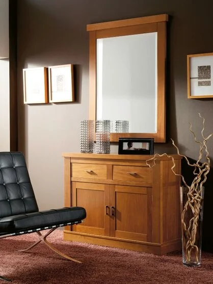 Garderobenschrank aus italienischer Möbelmanufaktur Kirschbaum