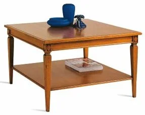 Borghese-SELVA-Kaffeetisch-klassisch aus Italien<br />90 x 90 cm