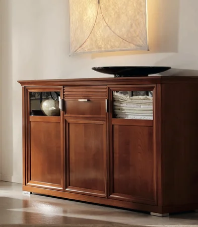 Anrichte / Kommode LUNA in Nussbaum lieferbar