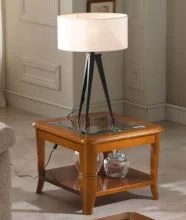 Beistelltisch Kirschbaum quadratisch