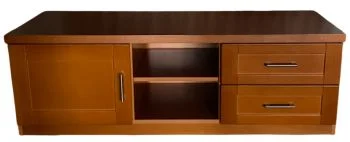 hochwertiger Fernsehschrank Kirsche Massivholz