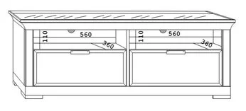 TV-Board-SELVA-Luna Skizze TV-Board-SELVA-Luna Skizze