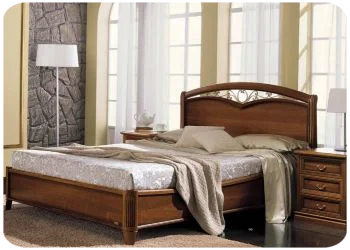 italienische Schlafzimmer  klassisch Kirsche