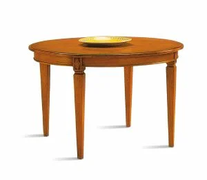 Esstisch rund Kirschbaum Villa Borghese<br />Auszug Durchmesser 120 cm