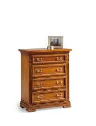 SELVA Schubladenkommode Kirschbaum