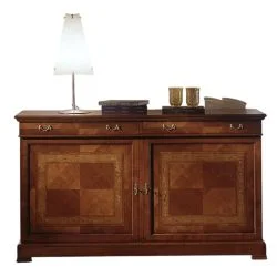 zweitüriges Sideboard in Kirschbaum | klassisch italienische Möbel