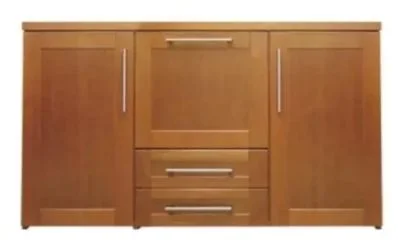 Sideboard in Kirsche-Möbelserie CUBE-Maßanfertigung