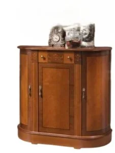 kleines Sideboard halbrund-italienische Möbel klassisch