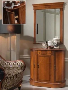 Sideboard halbrunde Türen Kirschbaum