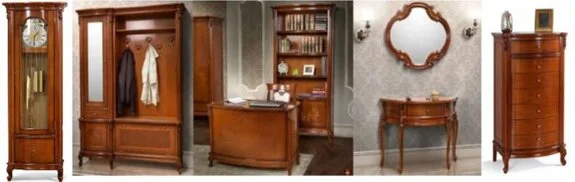 Standuhr-Hermle-Garderobe-Schminktisch