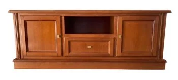 klassischer TV-Schrank, in Kirsch-Nussbaum lieferbar