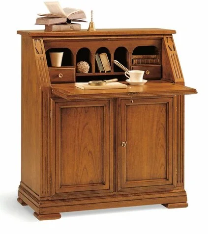 Schreibkommode-Villa Borghese-Kirschbaum