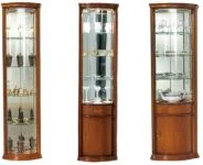 Vitrinen-Eckvitrinen-Übersicht-Kirsche-Nussbaum