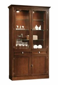 SELVA Vitrine zweitürig Kirsche